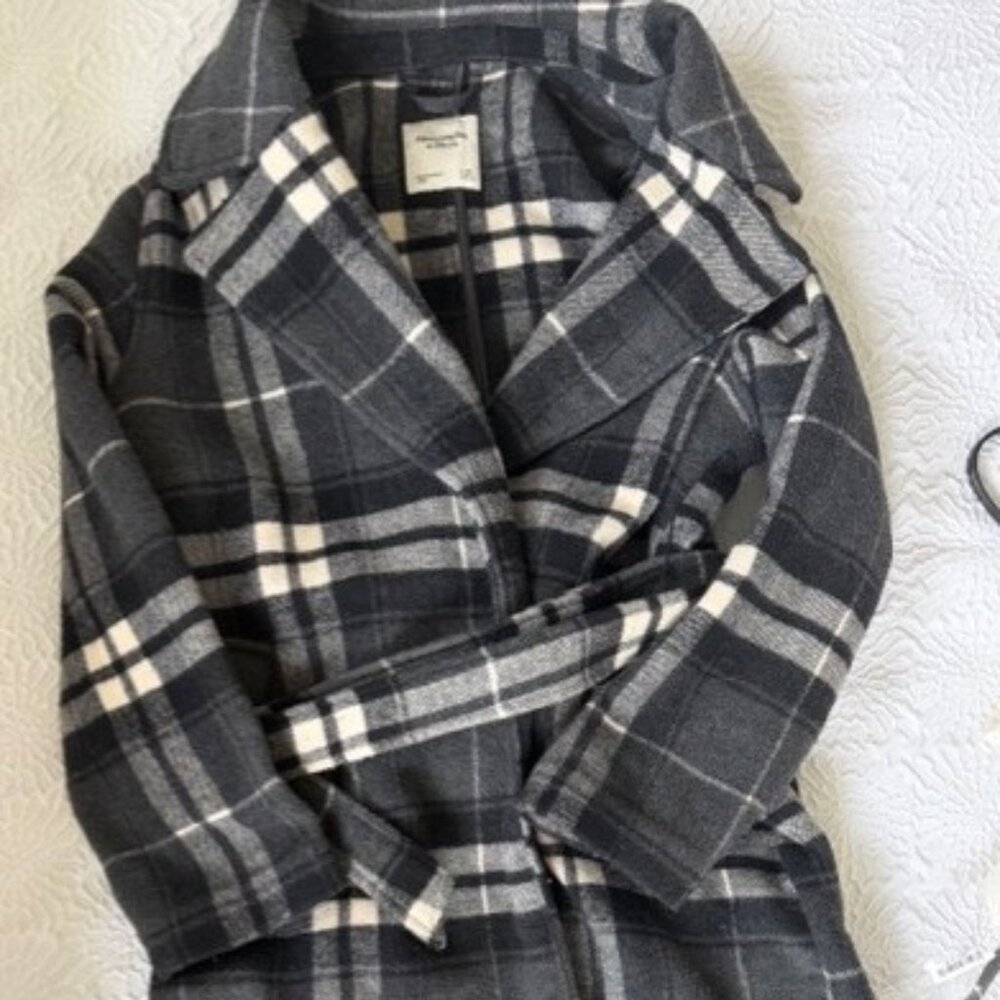 Abercrombie Wool-Blend Coat - Picture 2 of 2